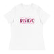 Women's Relaxed T-Shirt-Believe - Enet Images