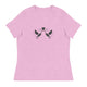 Women's Relaxed T-Shirt/Birds In Love - Enet Images