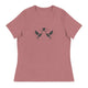 Women's Relaxed T-Shirt/Birds In Love - Enet Images
