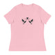 Women's Relaxed T-Shirt/Birds In Love - Enet Images
