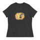 Women's Relaxed T-Shirt/Butterfly-Sunflower - Enet Images