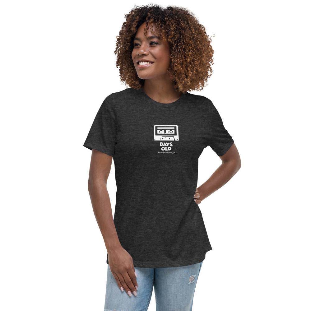 Women's Relaxed T-Shirt/cassette - Enet Images