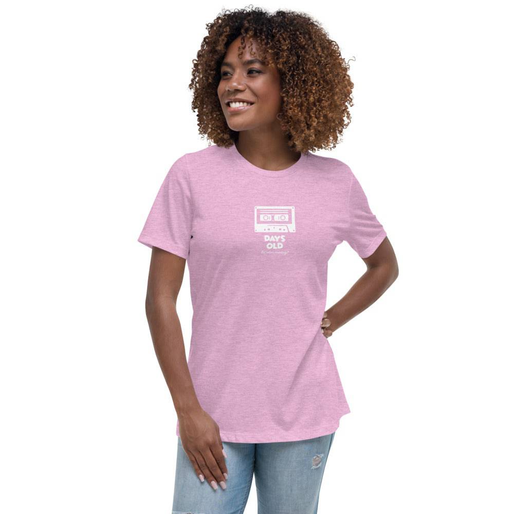 Women's Relaxed T-Shirt/cassette - Enet Images