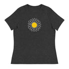 Women's Relaxed T-Shirt/Daisy 2 - Enet Images