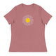 Women's Relaxed T-Shirt/Daisy 2 - Enet Images