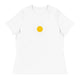Women's Relaxed T-Shirt/Daisy 2 - Enet Images