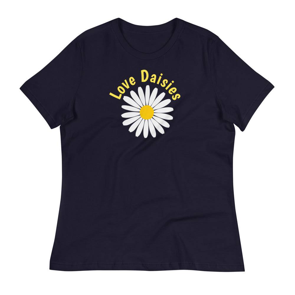 Women's Relaxed T-Shirt/Daisy - Enet Images