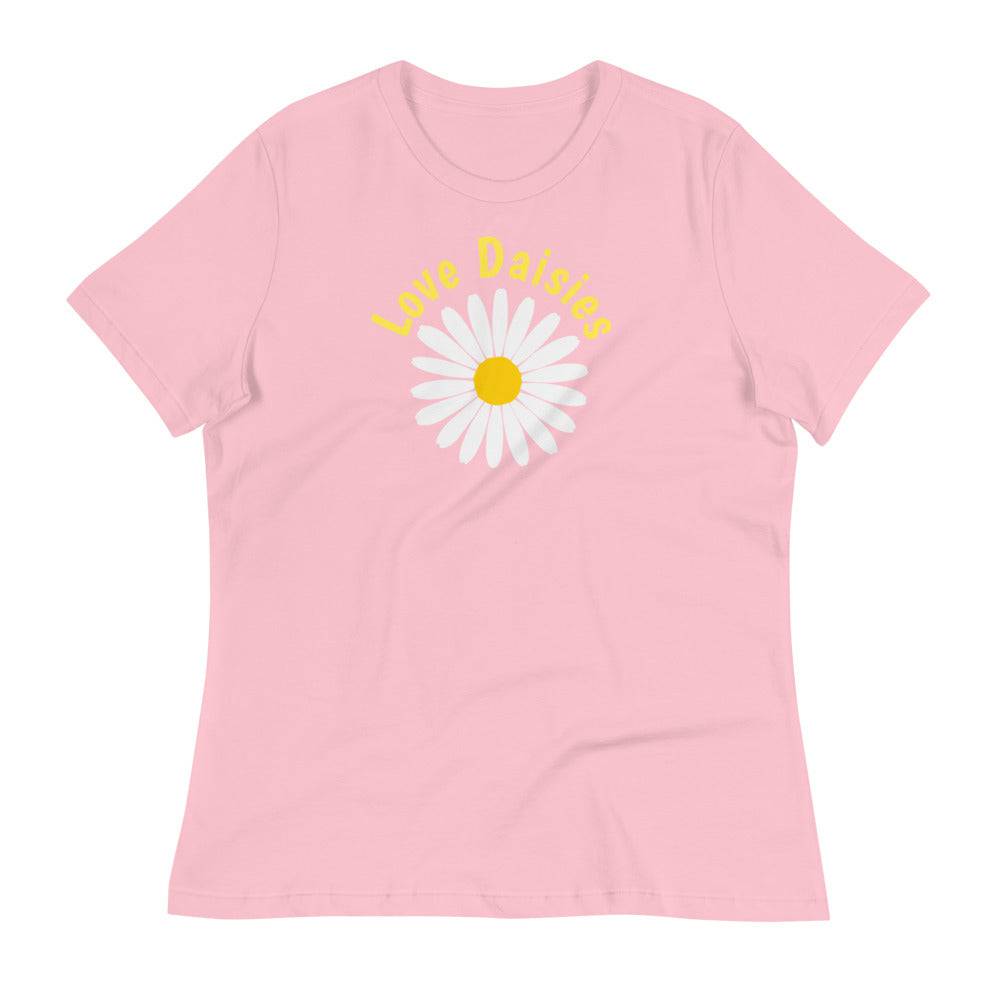 Women's Relaxed T-Shirt/Daisy - Enet Images