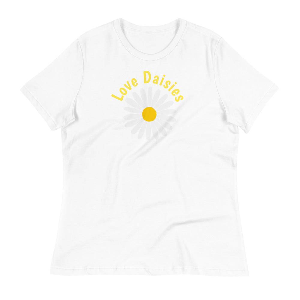 Women's Relaxed T-Shirt/Daisy - Enet Images