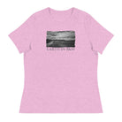 Women's Relaxed T-Shirt/Earth In B&W/Personalized - Enet Images