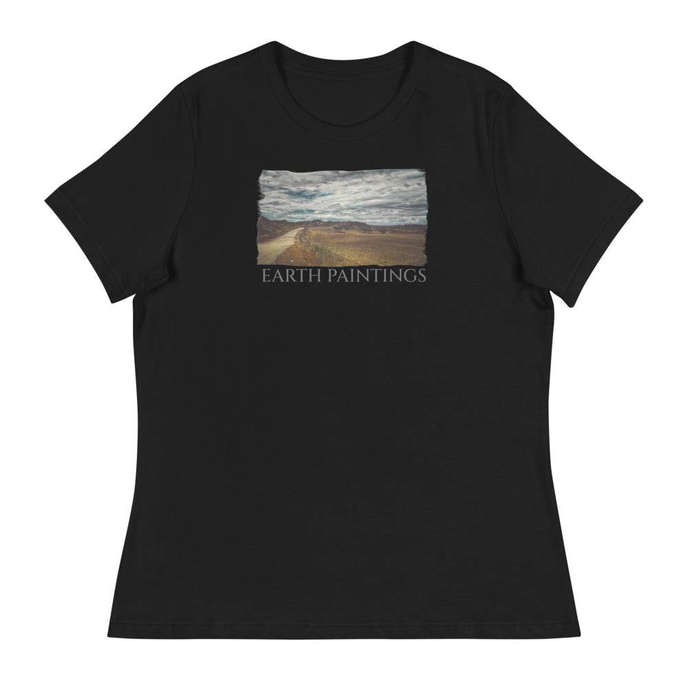 Women's Relaxed T-Shirt/Earth Paintings/Personalized - Enet Images