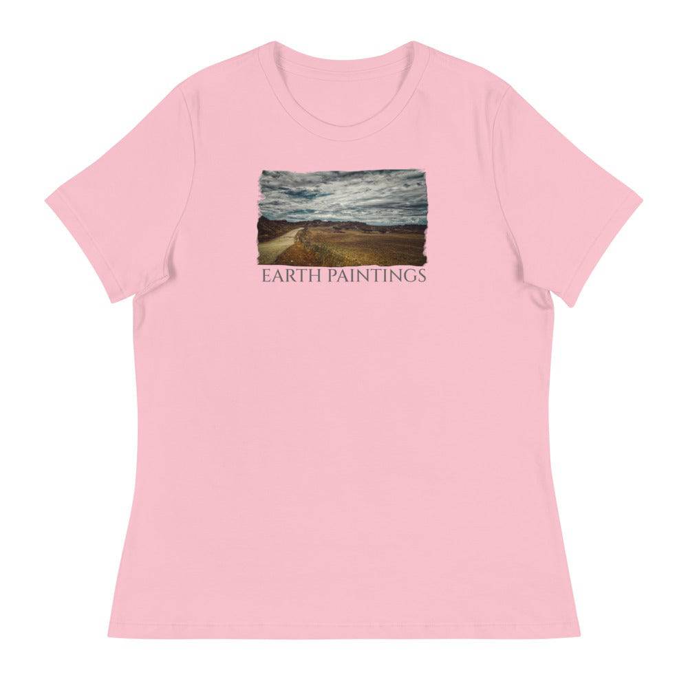 Women's Relaxed T-Shirt/Earth Paintings/Personalized - Enet Images