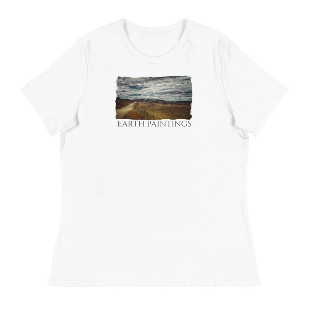 Women's Relaxed T-Shirt/Earth Paintings/Personalized - Enet Images