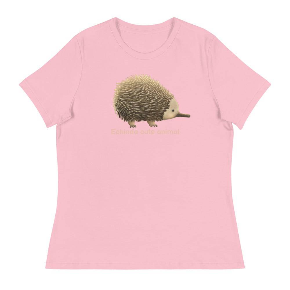 Women's Relaxed T-Shirt/Echidna - Enet Images