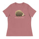 Women's Relaxed T-Shirt/Echidna - Enet Images