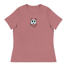 Women's Relaxed T-Shirt/Face Emoticons 1 - Enet Images