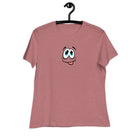 Women's Relaxed T-Shirt/Face Emoticons 1 - Enet Images