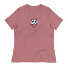 Women's Relaxed T-Shirt/Face Emoticons 1 - Enet Images