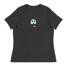 Women's Relaxed T-Shirt/Face Emoticons 1 - Enet Images