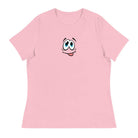 Women's Relaxed T-Shirt/Face Emoticons 1 - Enet Images