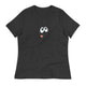 Women's Relaxed T-Shirt/Face Emoticons 2 - Enet Images