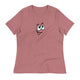 Women's Relaxed T-Shirt/Face Emoticons 2 - Enet Images