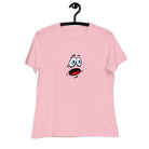 Women's Relaxed T-Shirt/Face Emoticons 3 - Enet Images