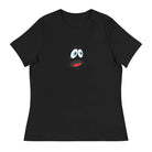 Women's Relaxed T-Shirt/Face Emoticons 3 - Enet Images