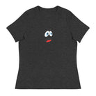 Women's Relaxed T-Shirt/Face Emoticons 3 - Enet Images