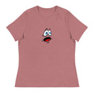 Women's Relaxed T-Shirt/Face Emoticons 3 - Enet Images