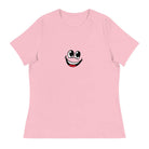 Women's Relaxed T-Shirt/Face Emoticons 4 - Enet Images