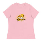 Women's Relaxed T-Shirt/Gnomes-Sunflower - Enet Images