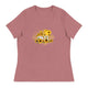 Women's Relaxed T-Shirt/Gnomes-Sunflower - Enet Images