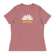Women's Relaxed T-Shirt/Half Daisy - Enet Images