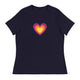 Women's Relaxed T-Shirt/Heart - Enet Images