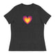 Women's Relaxed T-Shirt/Heart - Enet Images