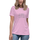 Women's Relaxed T-Shirt/It Always - Enet Images