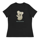 Women's Relaxed T-Shirt/Koala Cute Animal - Enet Images