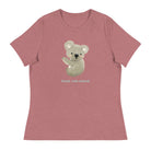 Women's Relaxed T-Shirt/Koala Cute Animal - Enet Images