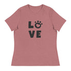 Women's Relaxed T-Shirt/Love Pets - Enet Images