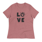 Women's Relaxed T-Shirt/Love Pets - Enet Images