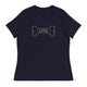 Women's Relaxed T-Shirt/Love Pets Bone - Enet Images