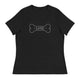 Women's Relaxed T-Shirt/Love Pets Bone - Enet Images