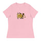 Women's Relaxed T-Shirt/Love-Sunflower - Enet Images