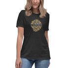 Women's Relaxed T-Shirt/Loved-Sunflower - Enet Images