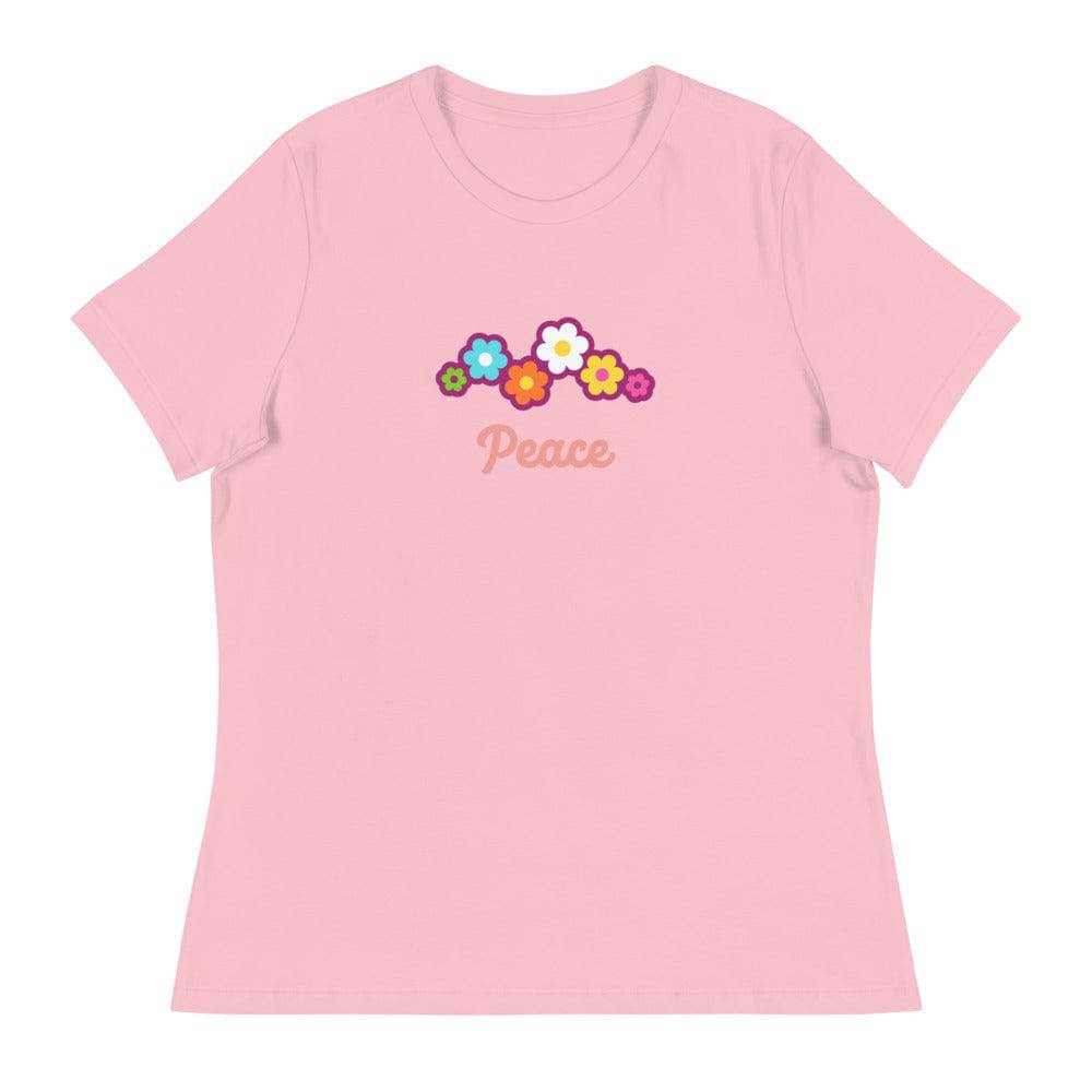 Women's Relaxed T-Shirt/Peace 1 - Enet Images