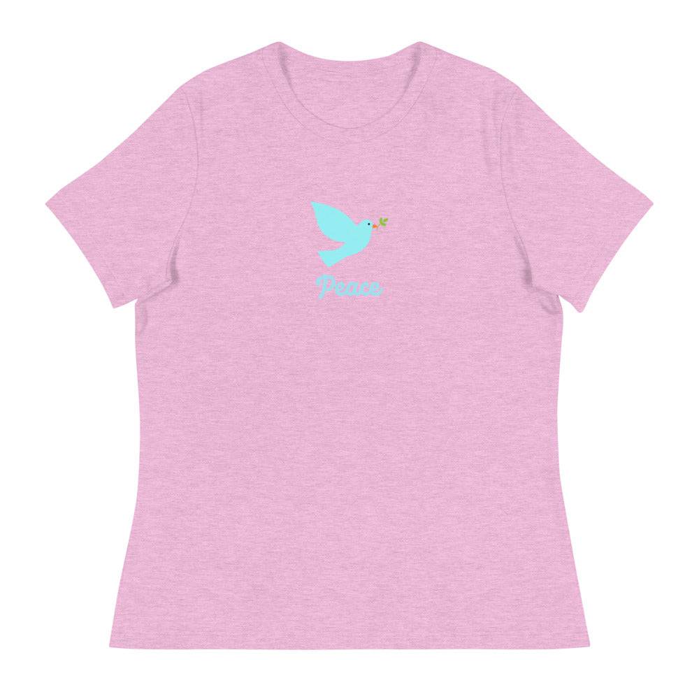 Women's Relaxed T-Shirt/Peace 2 - Enet Images