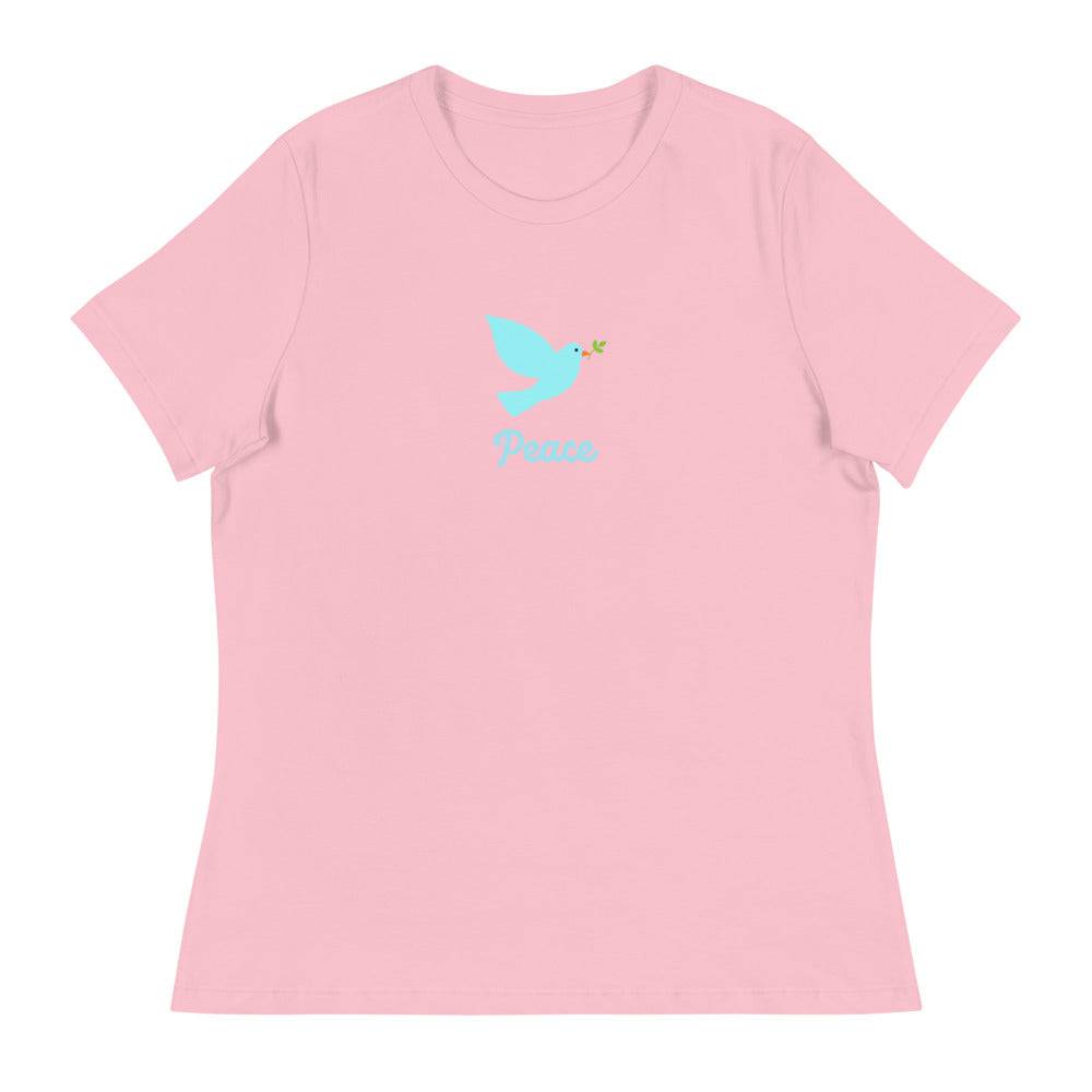 Women's Relaxed T-Shirt/Peace 2 - Enet Images