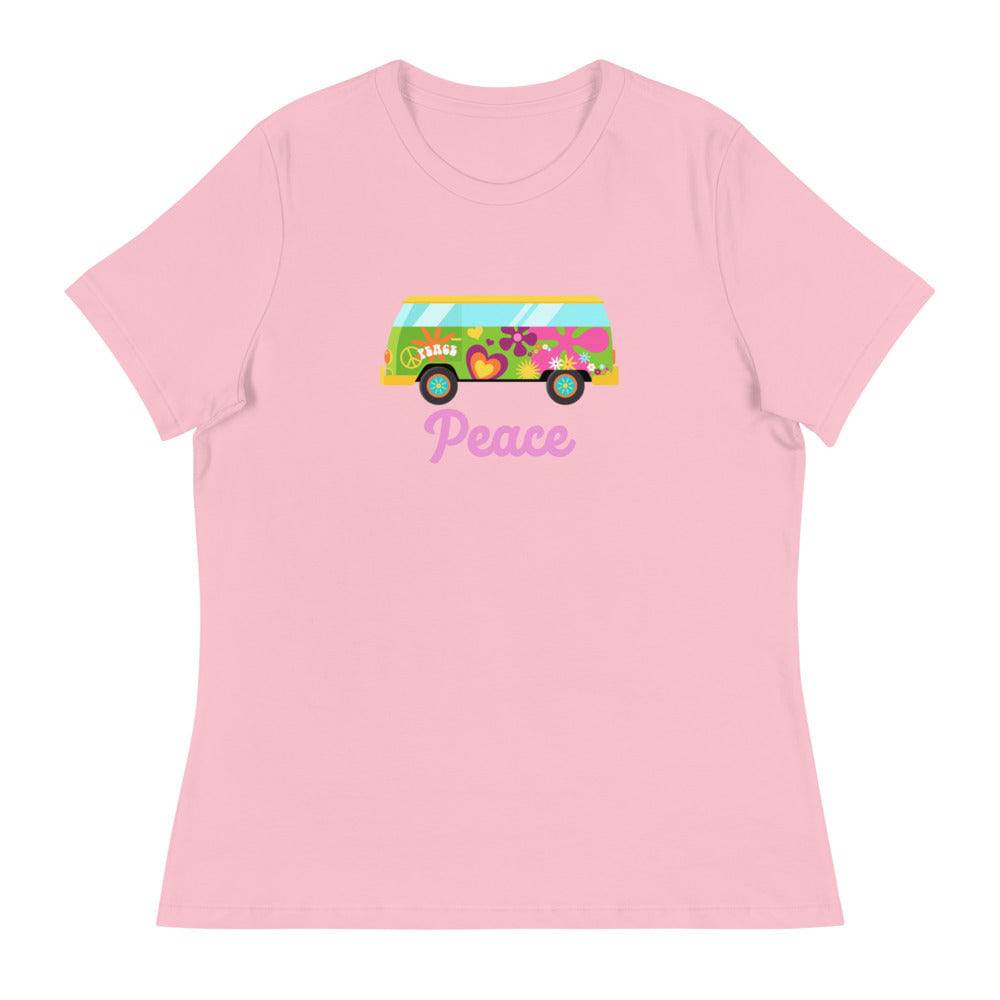 Women's Relaxed T-Shirt/Peace 3 - Enet Images