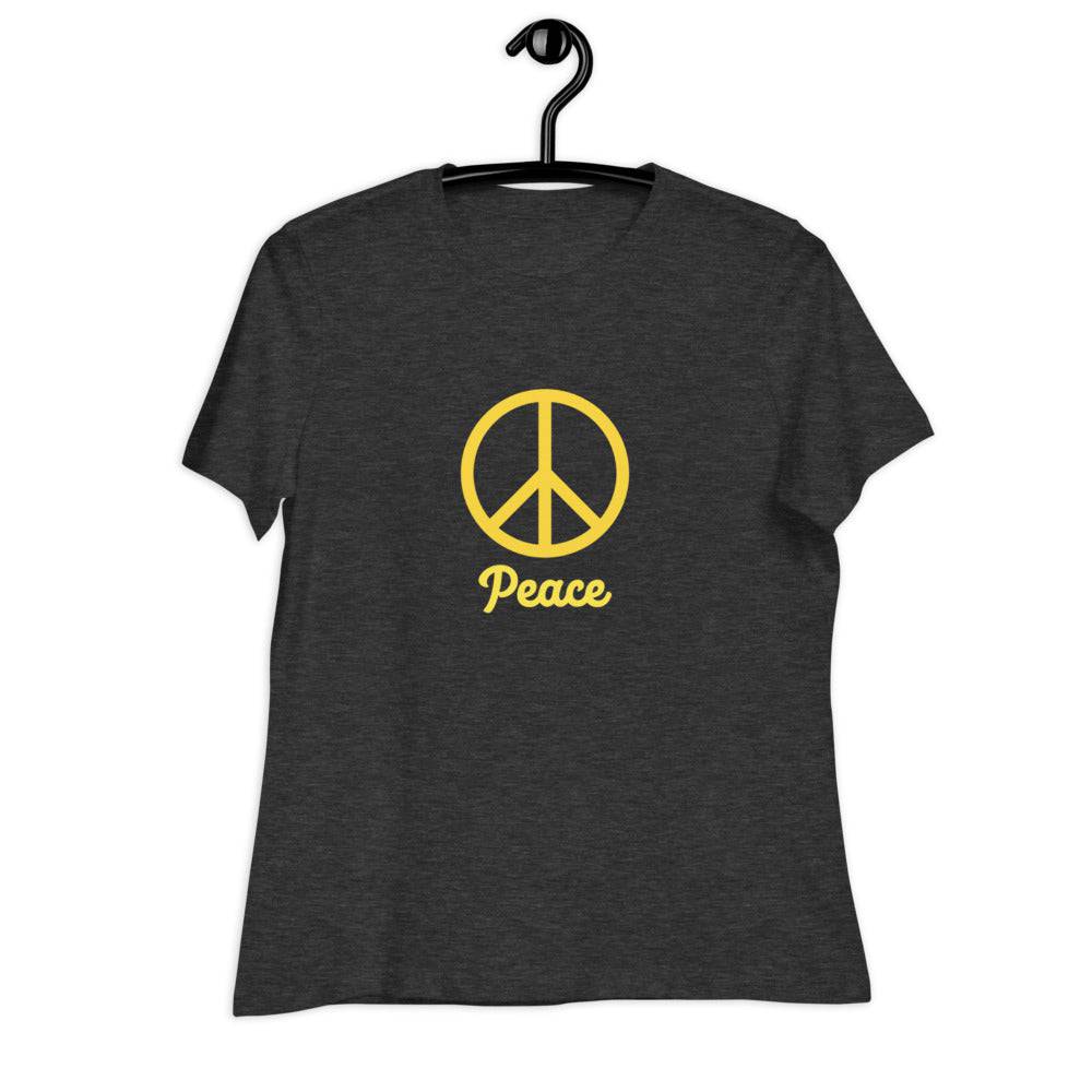 Women's Relaxed T-Shirt/Peace 6 - Enet Images